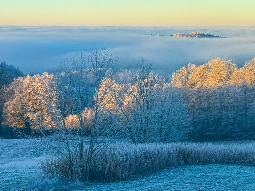 Ferienwohnungen Bauer - Auszeit mit Ausblick Zenting Exterior foto